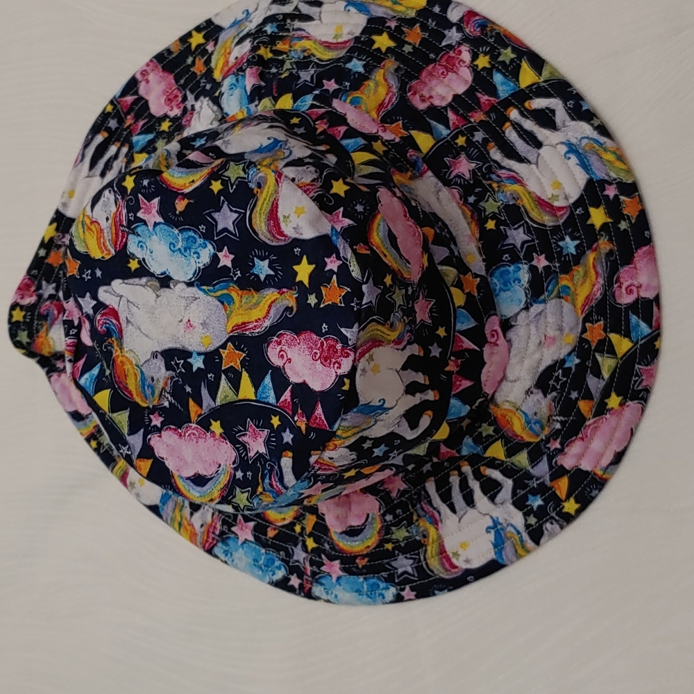 Reversible Kids 20 Inch Diameter Size Bucket Hat